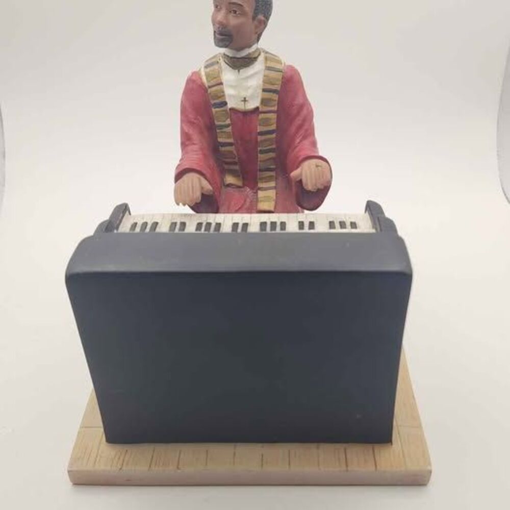 The Church Collection Pew African American Organ Player figurine by UTI